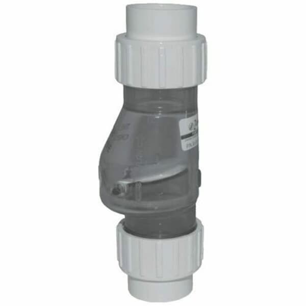 Zoeller Zoeller 300041 PVC Quiet Check Solvent Weld Check Valve with 1